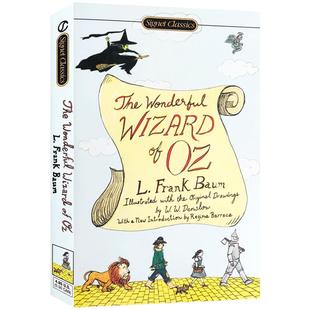 绿野仙踪英文原版儿童文学The Wonderful Wizard of Oz青少年英语课外阅读小说经典童话畅销童书弗兰克鲍姆可搭奇迹男孩彼得潘