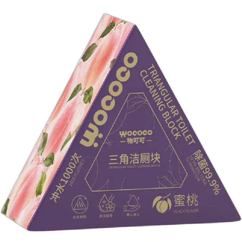 物可可蜜桃清香洁厕块抑菌抗菌除臭留香马桶洁厕宝去污除垢神器 物可可实拍商品图