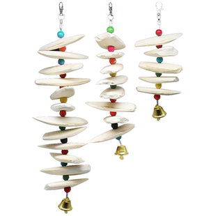 墨鱼骨玄凤虎皮牡丹鹦鹉高钙磨牙用品用具鸟食零食龟吊串啃咬玩具