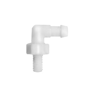 M5-M12塑料宝塔弯头软管L型接头胶管水嘴螺纹弯接件连接器公制