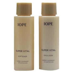 韩国IOPE亦博艾诺碧黄金水乳液中样小样18ml抗皱紧致提拉保湿补水