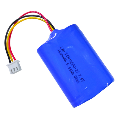 7.4V三线NTC带温控1850018650