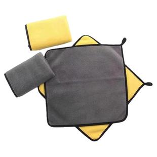 珊瑚绒擦车抹布洗车毛巾双面清洁抹布加厚吸水汽车毛巾擦车巾