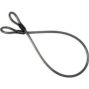 加粗型钢缆可搭配U型锁和柱子等物体和自行车锁在一起