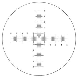 光学实验标尺显微镜目镜尺物镜尺十字线刻度尺测尺