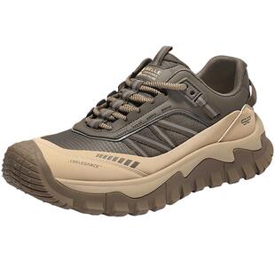 百丽男鞋厚底增高休闲运动鞋男士25冬新款户外登山健步鞋8XK01DM5