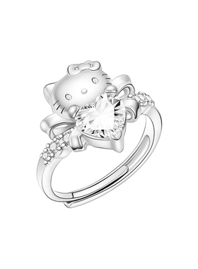 三丽鸥HelloKitty正版联名戒指