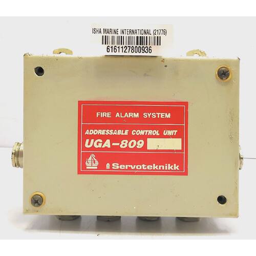 Servoteknikk UGA809 Addressable Fire Alarm System Control Un