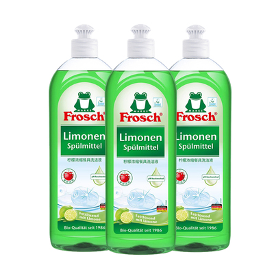 Frosch进口洗洁精不伤手无残留