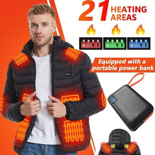 Q 26299 USB Powered Smart Heating Jacket 智能发热棉服 代