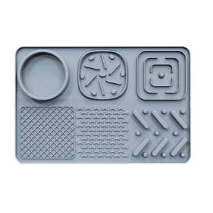 旭远狗狗硅胶舔食垫慢食碗酸奶舔舔盘宠物猫咪益智漏食盘丰容玩具