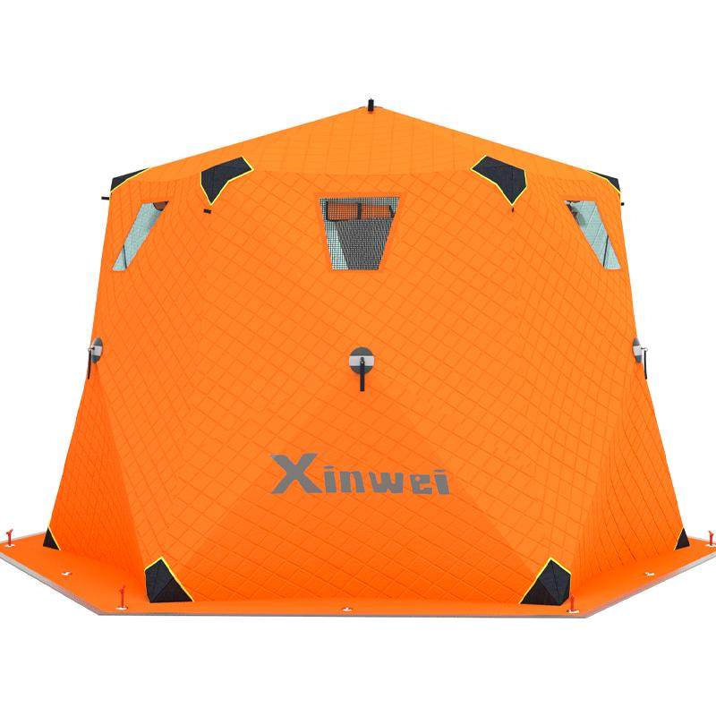 冰钓屋六角stormrunner送取暖炉