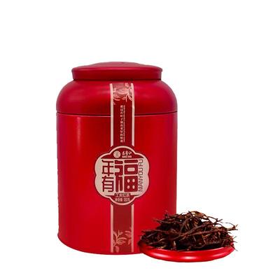 特级罐装蜜香型有福120g滇红茶