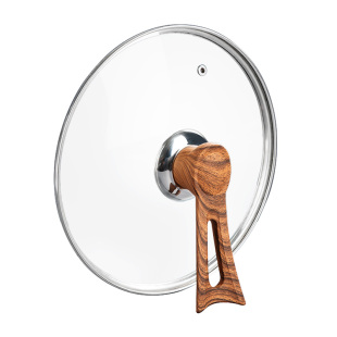 钢化玻璃锅盖透明家用防爆耐高温平底锅汤锅奶锅煎锅炒锅通用配件