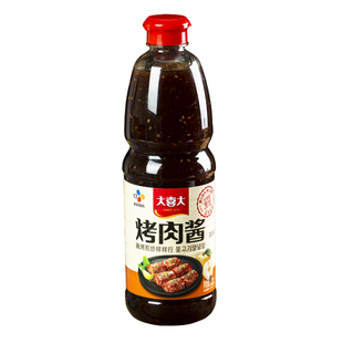 大喜大烤肉酱原味1.2kg韩国BBQ蘸料商用韩式烧烤蜜汁腌料家用