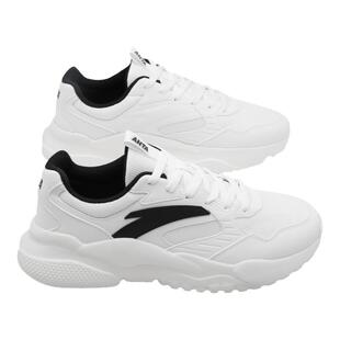 安踏男鞋不羁白色休闲鞋网面透气春季2026新款软底轻便百搭运动鞋