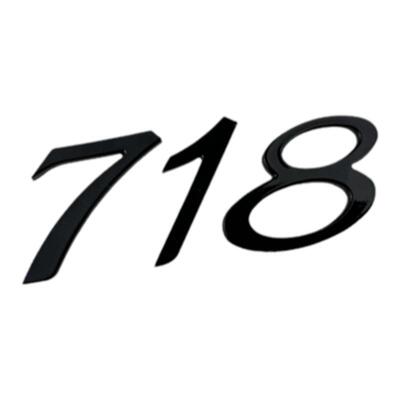 保时捷字母字母贴718caymanT