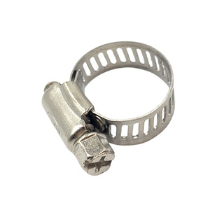 201半钢不锈钢美式喉箍抱筛卡筛加宽强力管夹收紧固定卡扣紧筛圈