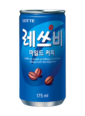 韩国进口乐天乐咖啡175ml