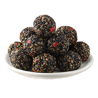 黑芝麻丸球桑葚核桃枸杞核桃