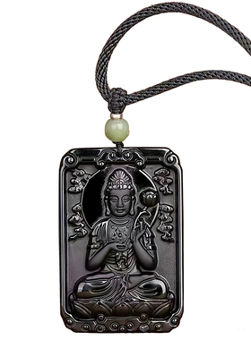 【已过香香】黑曜石十二生肖吊坠