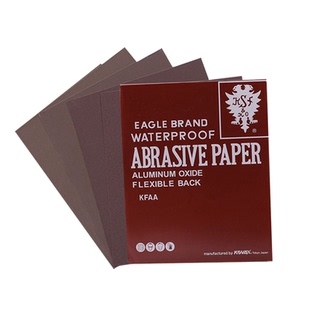 热销日本红鹰牌砂纸打磨模型水沙纸模具省抛光砂布进口超细红砂纸