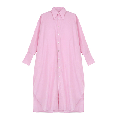 番塔塔长衬衫裙外套防晒衫