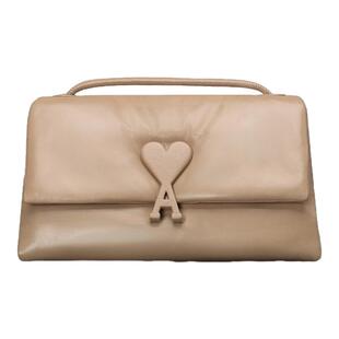 【心意挚礼】Ami Paris男女同款Voulez-Vous系列牛皮革斜挎包手袋