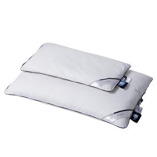 梦洁宝贝儿童枕头长绒棉桑蚕丝枕芯宝宝3岁以上婴儿护颈枕可水洗