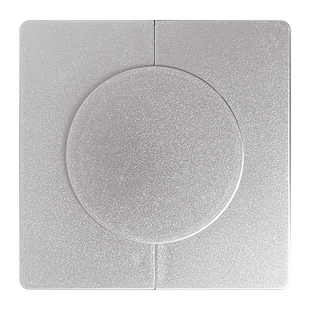 墙洞装饰盖方形白黑金银灰色分体空调孔遮丑盖管道装饰美化堵缝隙