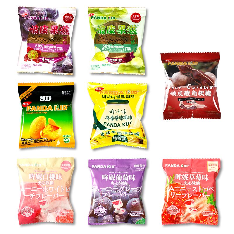 熊仔剥皮芒果软糖口味全喜糖年货手抓包