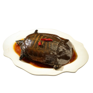 肴师傅麻辣甲鱼熟食即食整只卤味甲鱼团鱼网红麻辣鲜活食用卤王八