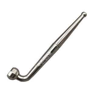 锌合金迷你烟杆 男士金属烟斗锅子便携 老式旱烟袋1cm口云贵斗