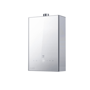 美的燃气家用热水器增压恒温水伺服16升天然气零冷水MK6Amax白色