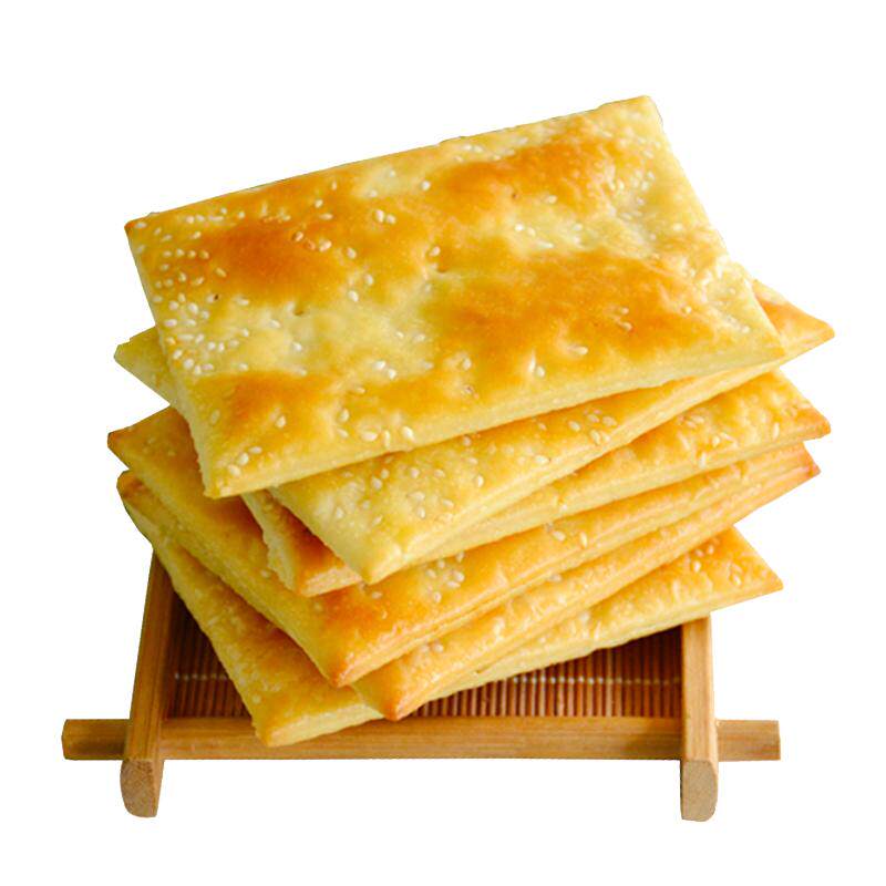 海玉缸炉饼咸味甜味整箱千层饼薄脆饼干早餐饼散装休闲零食小吃