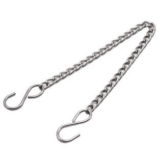 户外广告牌挂链焊接承重防风晾衣链条不锈钢s钩吊链金属链不生锈