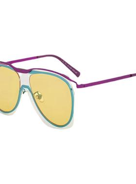 一片式双层独特设计UV400太阳镜