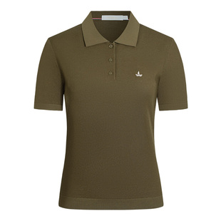 Navigare意大利小帆船26夏季新款休闲polo衫T恤女士透气针织短袖