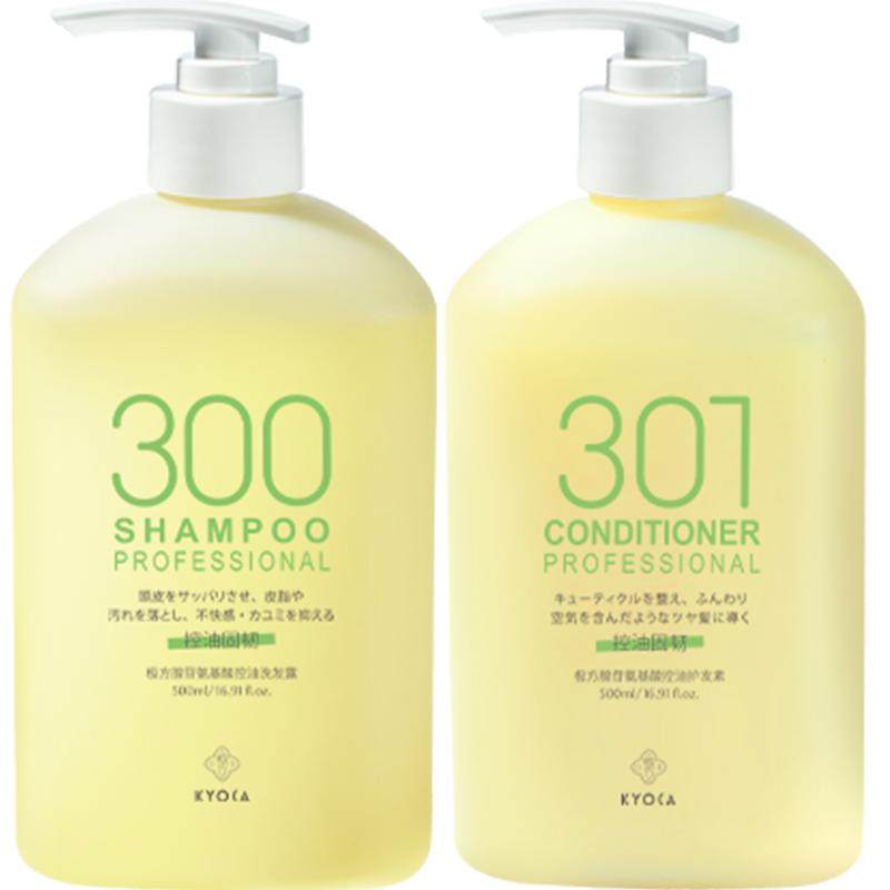 极方300小黄瓶控油蓬松洗发水无硅油果香腺苷氨基酸洗发露