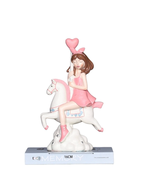 儿童房装饰品男女孩粉色配饰摆件