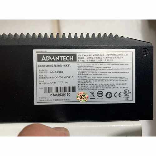 议价研华AIMC2000J工控机拆机件接口丰富实物拍摄维修