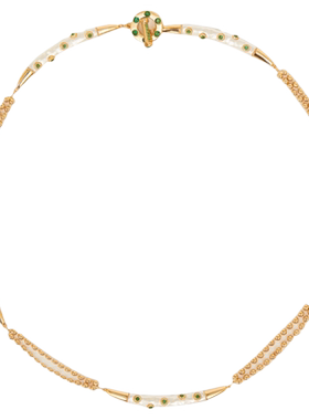 Oups 正品 轻奢小众高级感女款珍珠项链仙人掌首饰