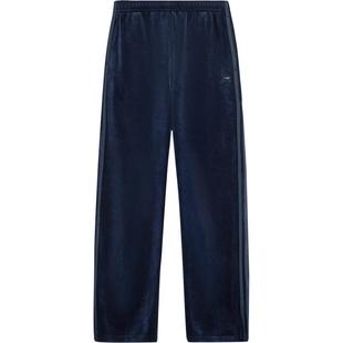 李宁运动服 运动生活系列 女款柔软舒适保暖宽松直筒热力裤卫裤