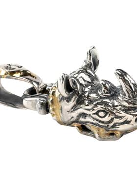 BWL纯银犀牛吊坠定制款