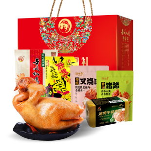 金凤扒鸡礼盒臻品1908鸡肉大礼包卤味熟食开袋即食河北石家庄特产