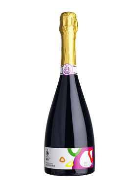 紫轩微醇起泡酒葡萄酒0.6度750ml