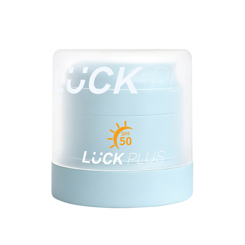 【新品上市】LUCKPLUS加倍幸运防晒冰感贴贴霜妆前隔离保湿不卡粉