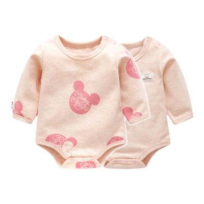 包屁衣婴儿秋冬季加厚保暖