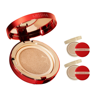 谜尚红气垫bb霜遮瑕持妆不脱粉美白防晒保湿干皮油皮粉底官方正品