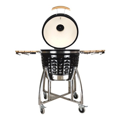 AUPLEX 26 '' Kamado Grill 欧美户外聚会BBQ 烟熏烤肉陶瓷烧烤炉